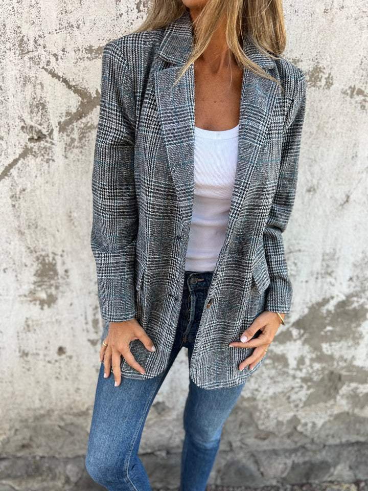 Milly™ Blazer a quadri elegante
