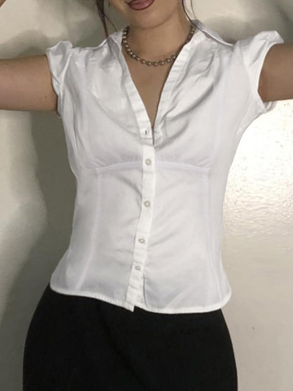 Camicia Slim-Fit in Popeline di Cambridge