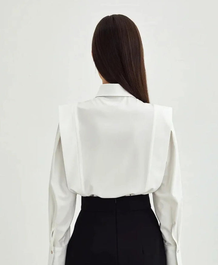 Camicia Quadrata con Bottoni