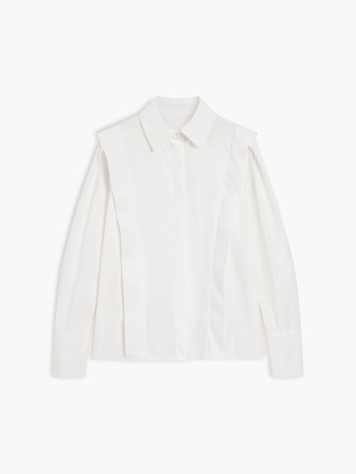 Camicia Quadrata con Bottoni