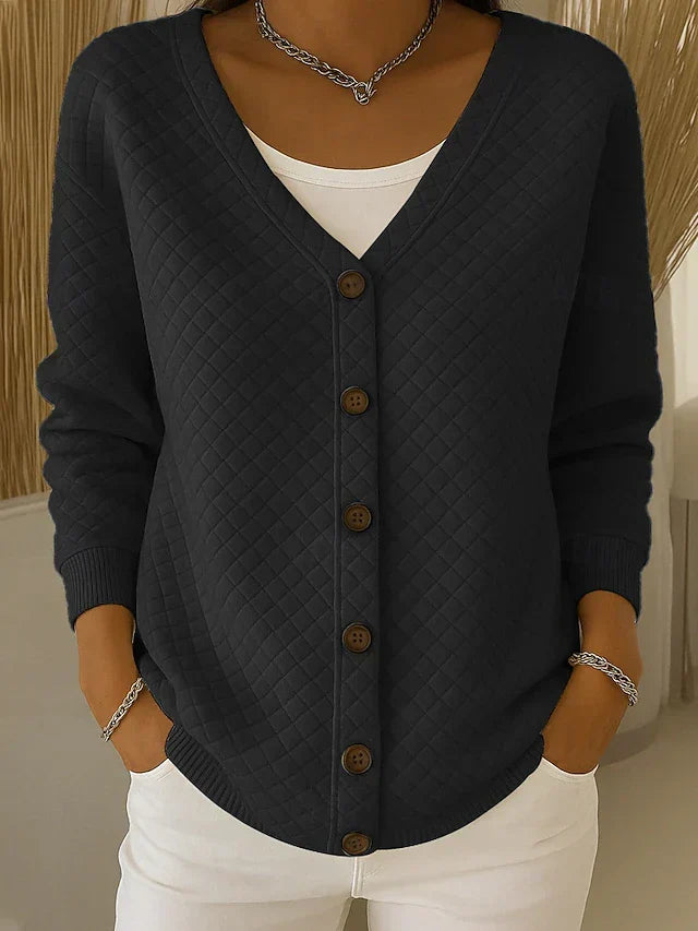 Cardigan con Bottoni Soft Eva™
