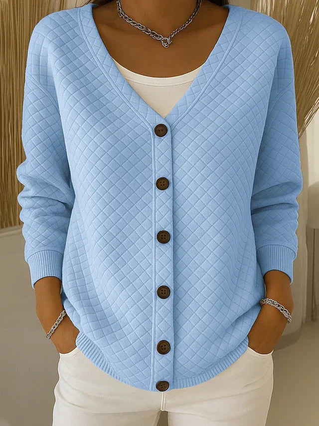 Cardigan con Bottoni Soft Eva™