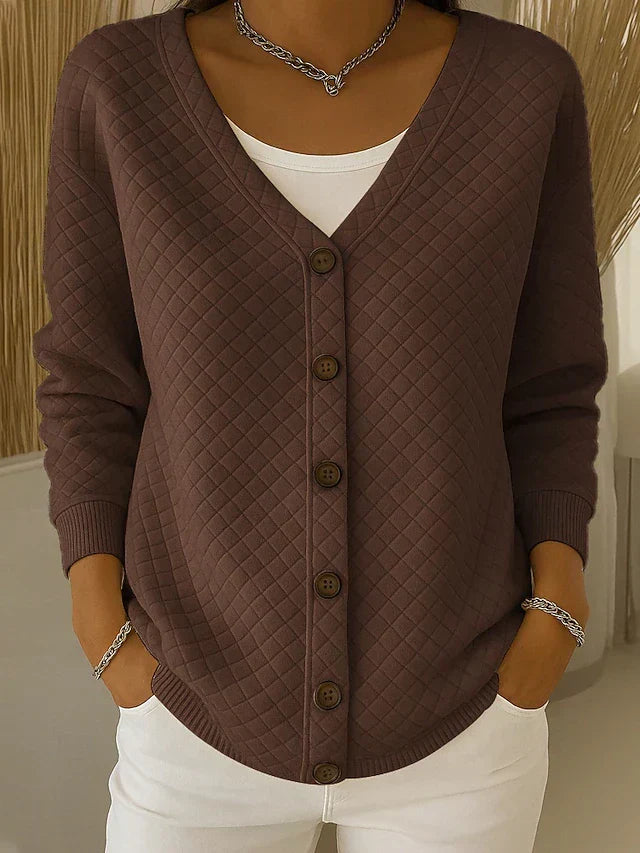 Cardigan con Bottoni Soft Eva™