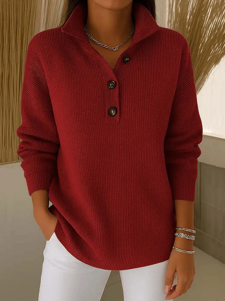Harper™ Collo a Bottone Maglia