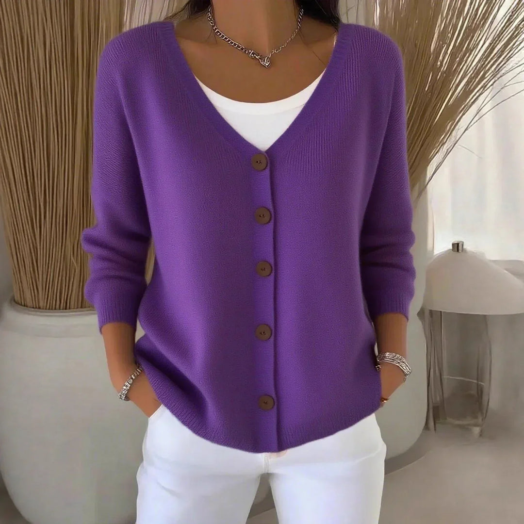 Isla™ Cardigan con Bottoni Morbidi
