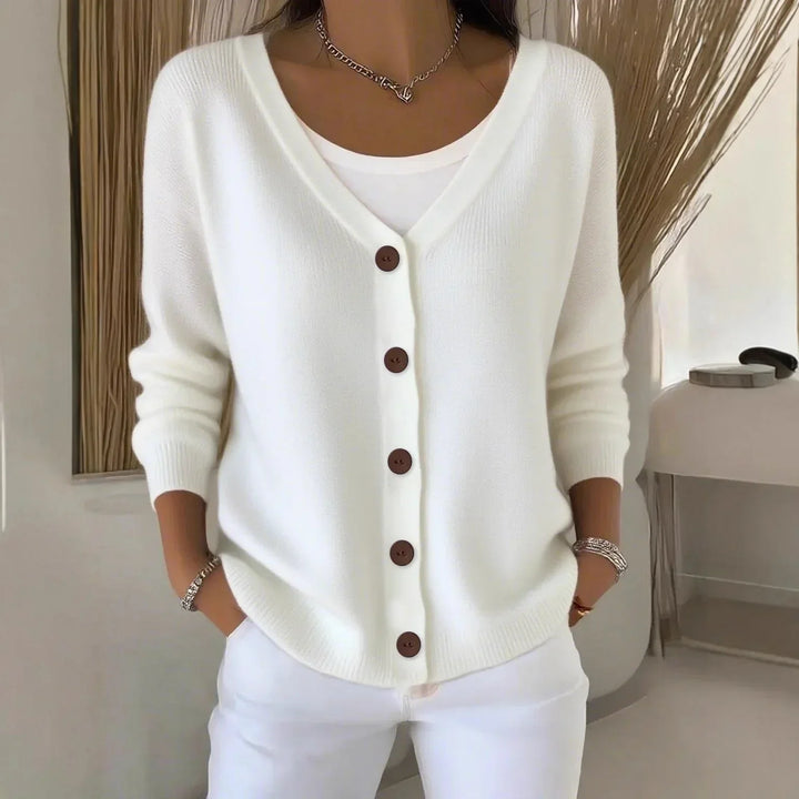 Isla™ Cardigan con Bottoni Morbidi