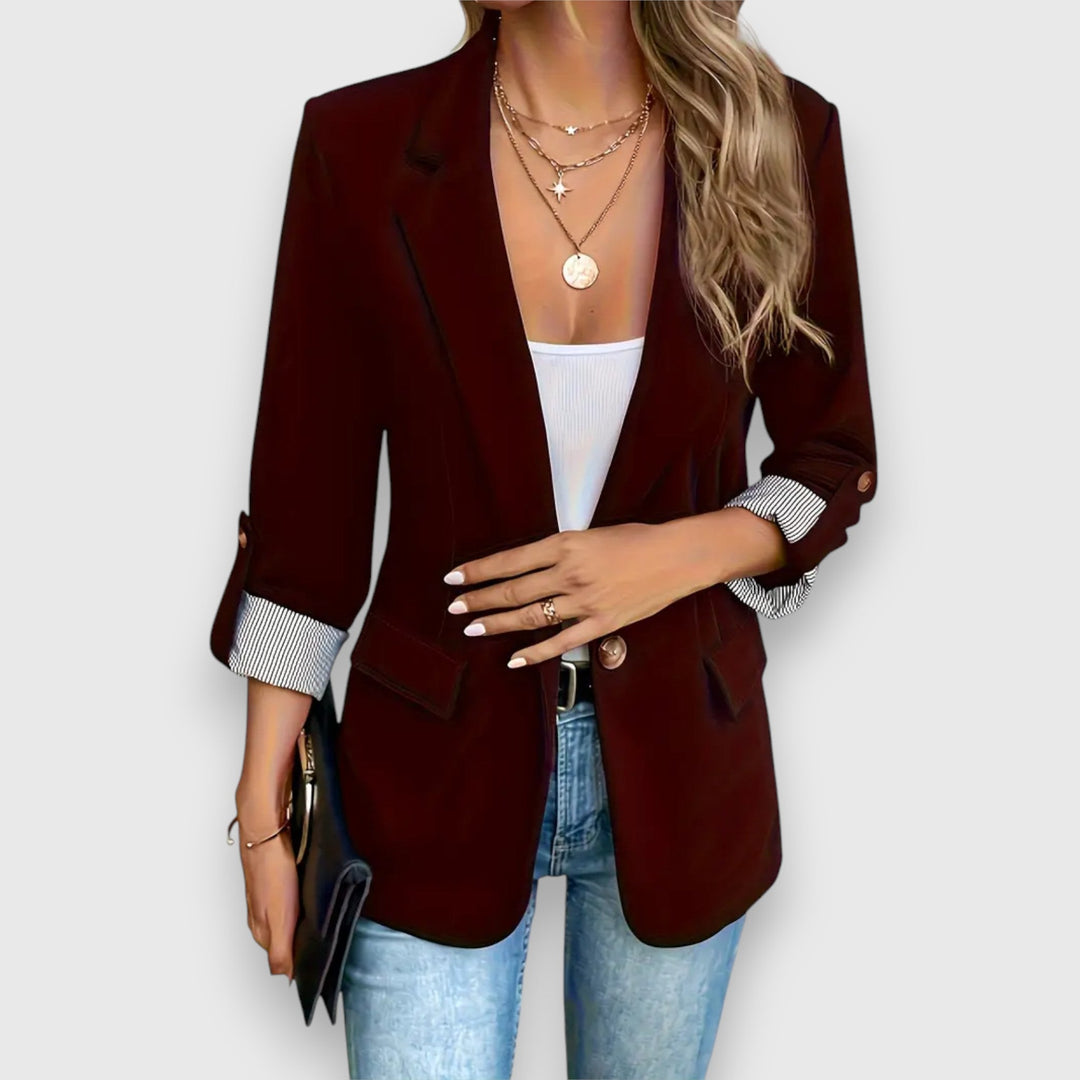 Essy™ Blazer chic da lavoro